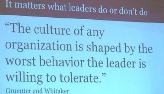 Safety Leadership Quotes
 It matters what leaders do Safety Culture is shaped by