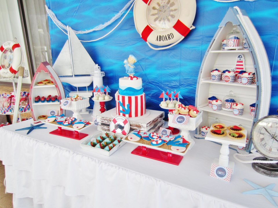 Sailor Baby Shower Decor
 It s a Boy Nautical Baby Shower Baby Shower Ideas