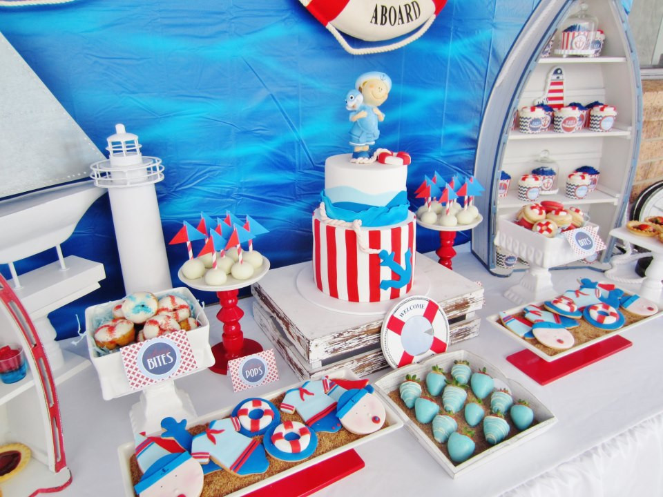 Sailor Baby Shower Decor
 It s a Boy Nautical Baby Shower Baby Shower Ideas