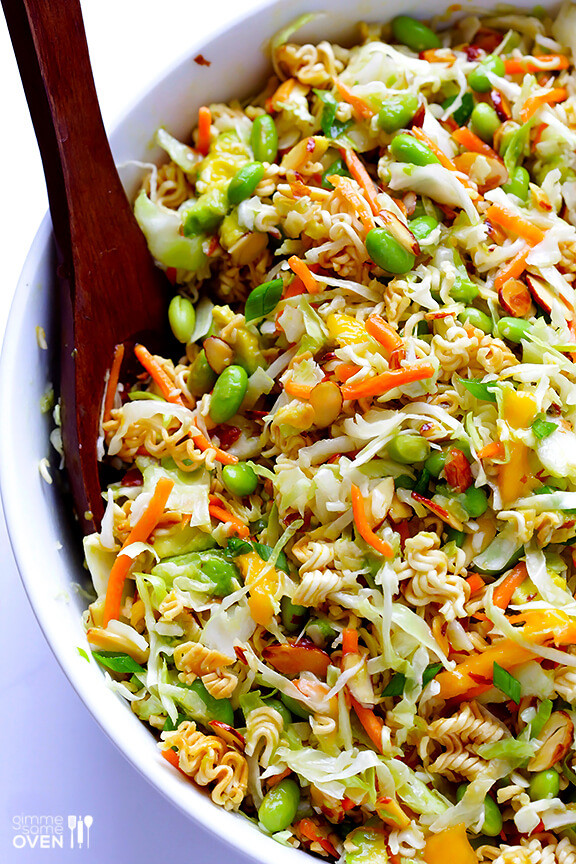 Salads With Ramen Noodles
 Crunchy Asian Ramen Noodle Salad