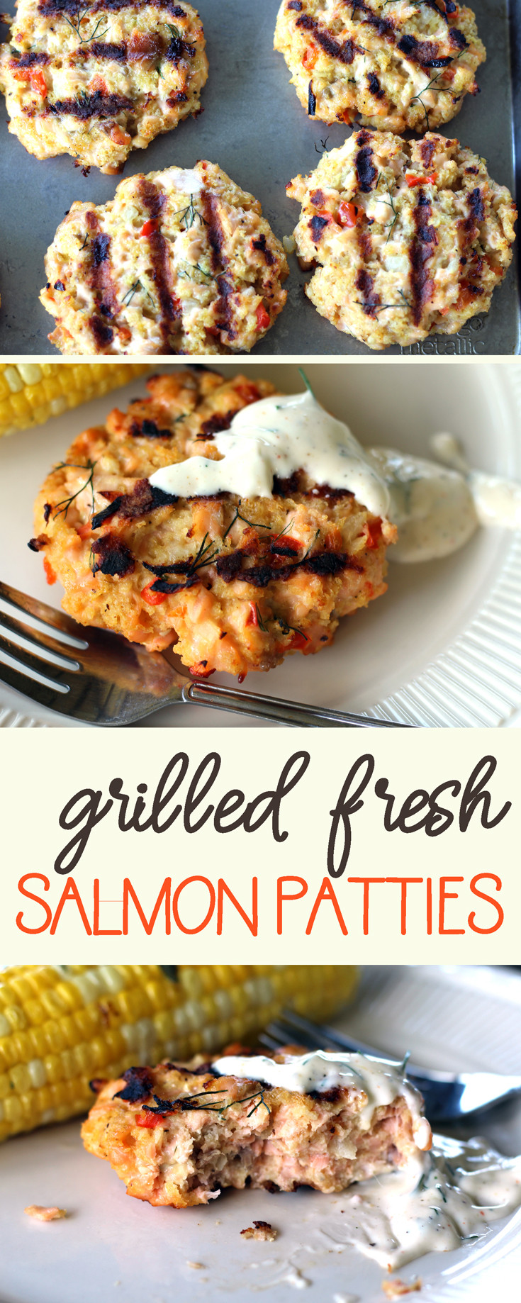 Salmon Patties With Mayo
 Grilled Fresh Salmon Patties with Lemon Dill Mayo