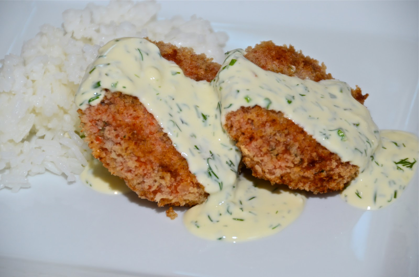 Salmon Patties With Mayo
 mayo sauce for salmon patties