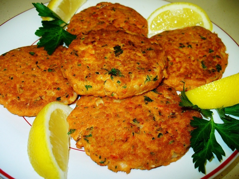 Salmon Patties With Saltines
 Salmon Patties Like Mom’s well sorta Recipe by Lynne