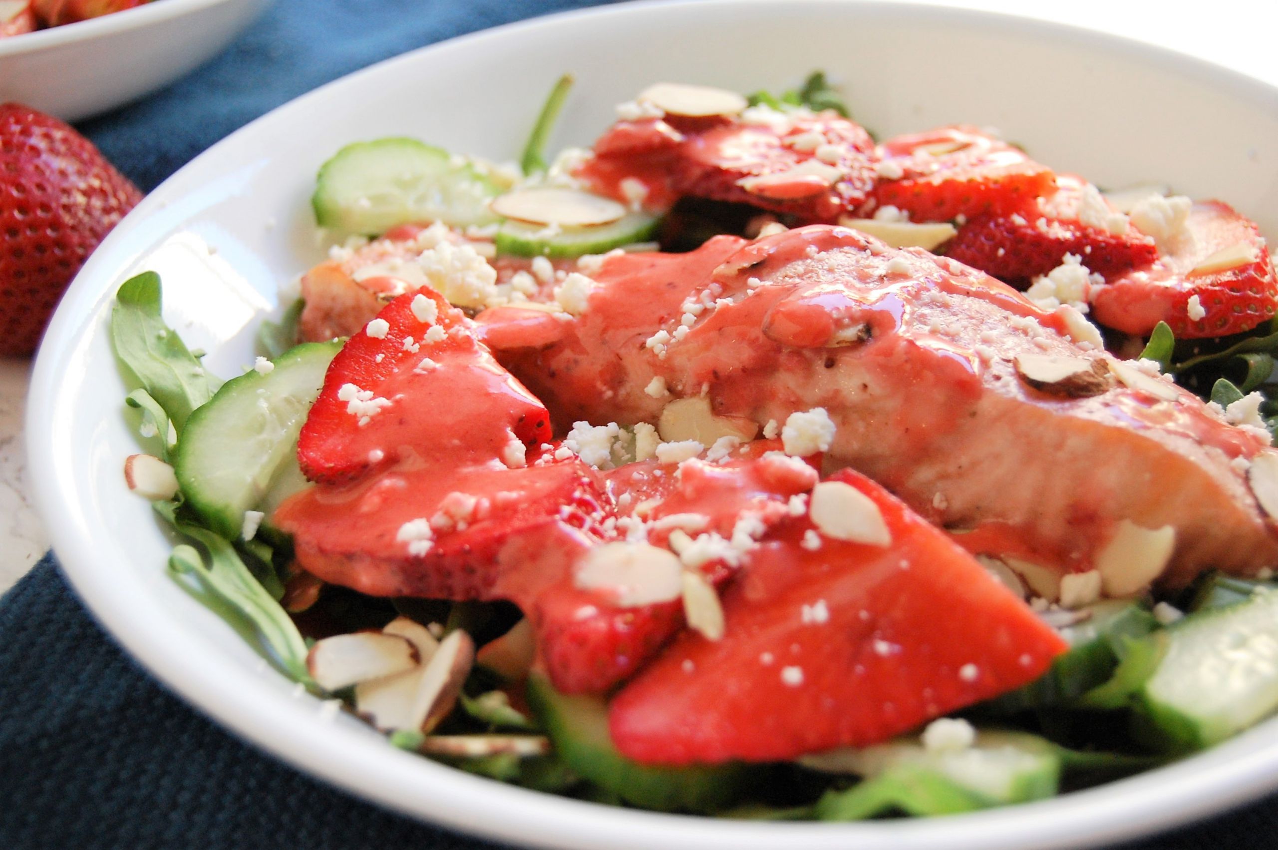 Salmon Strawberry Salad
 Strawberry Salmon Salad