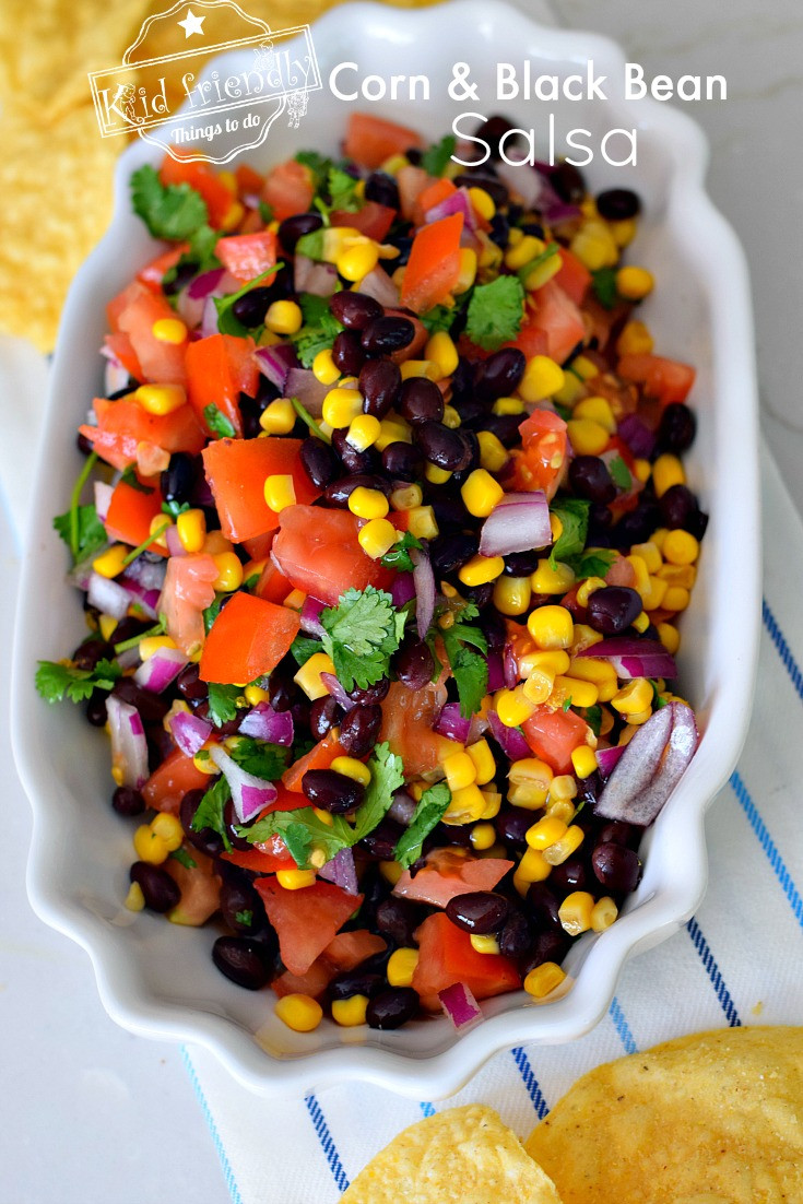 Salsa Recipe For Kids
 Easy Corn and Black Bean Salsa Recipe