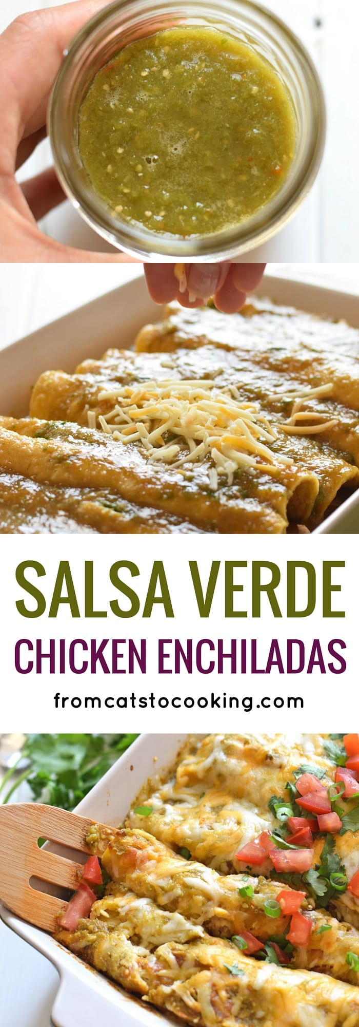 Salsa Verde Enchiladas
 Salsa Verde Chicken Enchiladas Isabel Eats