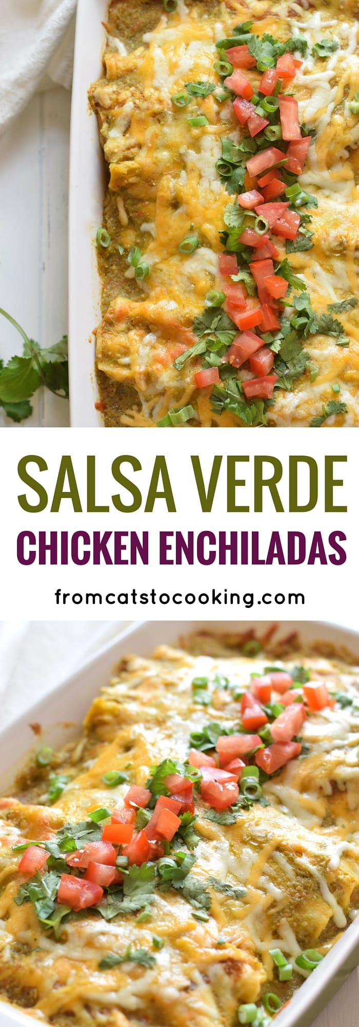 Salsa Verde Enchiladas
 Salsa Verde Chicken Enchiladas Isabel Eats Easy Mexican