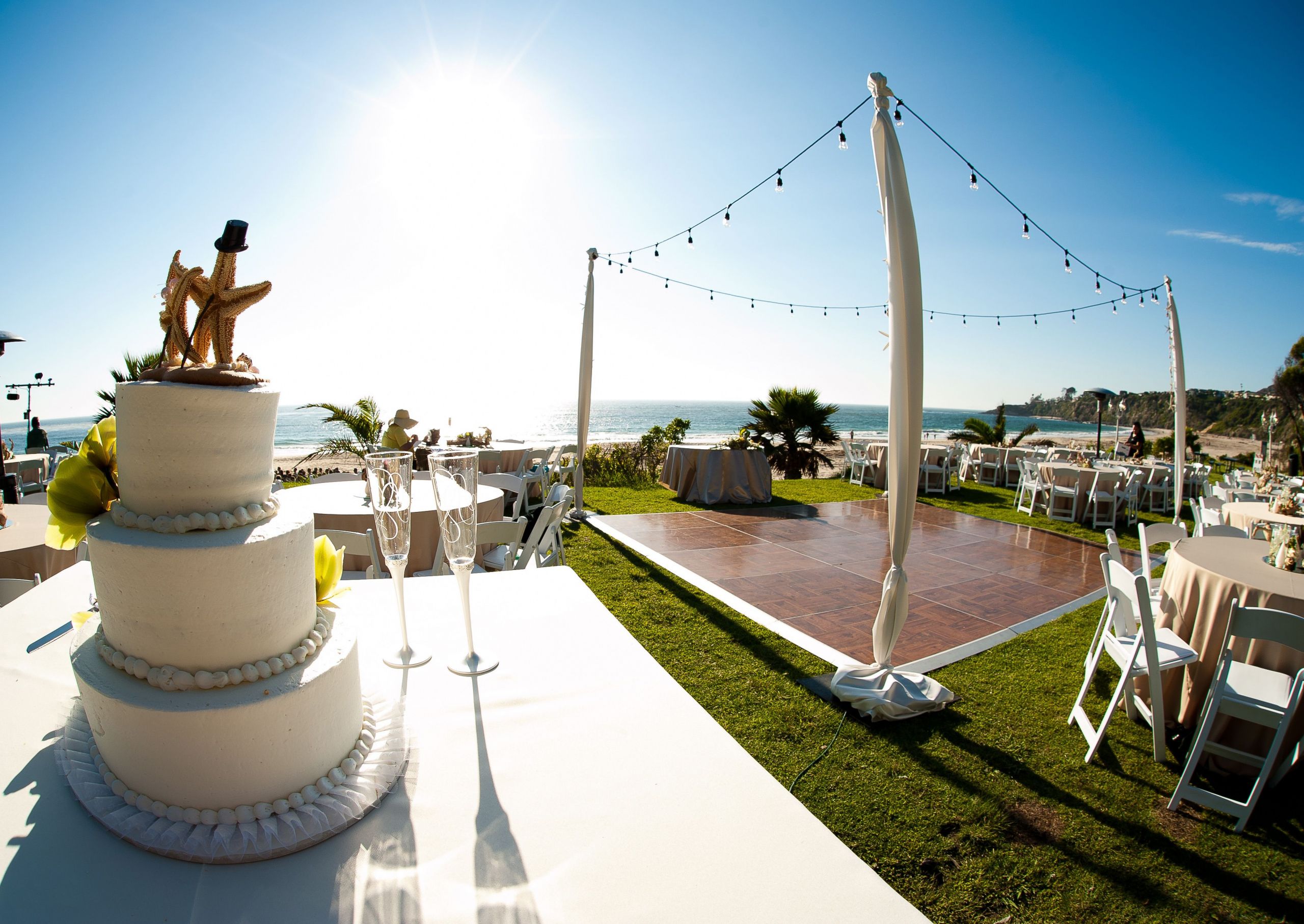 Salt Creek Beach Wedding
 Salt Creek Beach Reception with OrangeCountyBeachWeddings