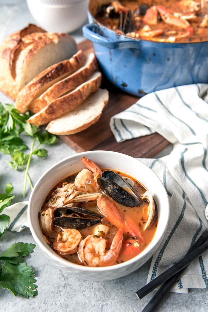 San Francisco Seafood Stew
 An image of a bowl of delicious San Francisco Cioppino
