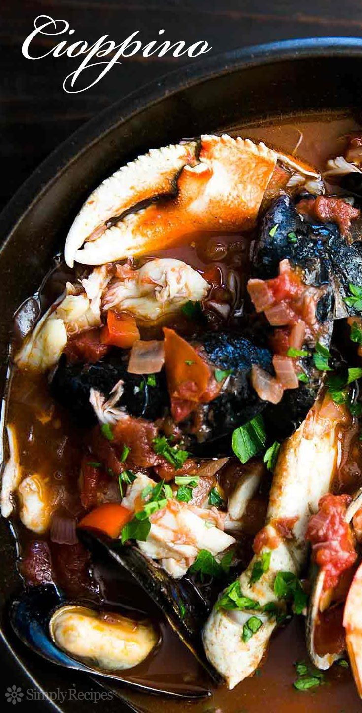 San Francisco Seafood Stew
 Cioppino Recipe