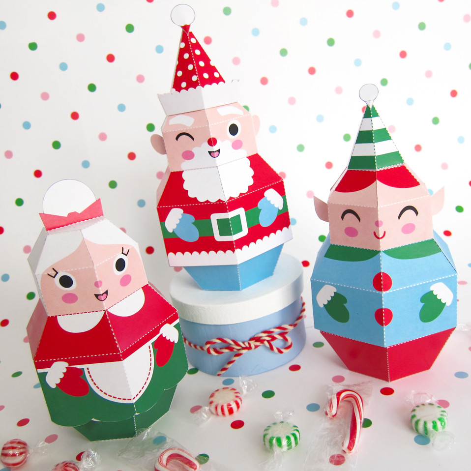 Santa Crafts For Adults
 Cute Craft Tutorials Handmade Toys Printable Crafts