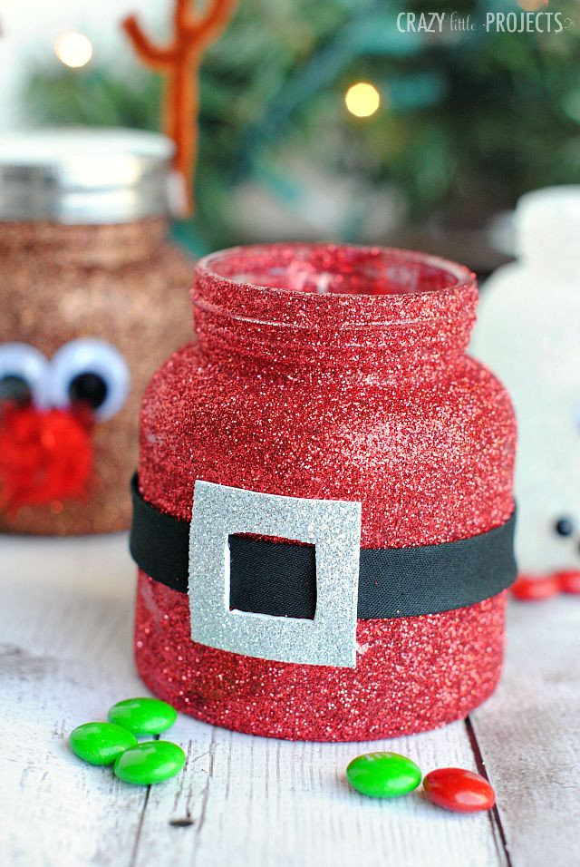 Santa Gift Ideas For Kids
 Christmas Treat Jars