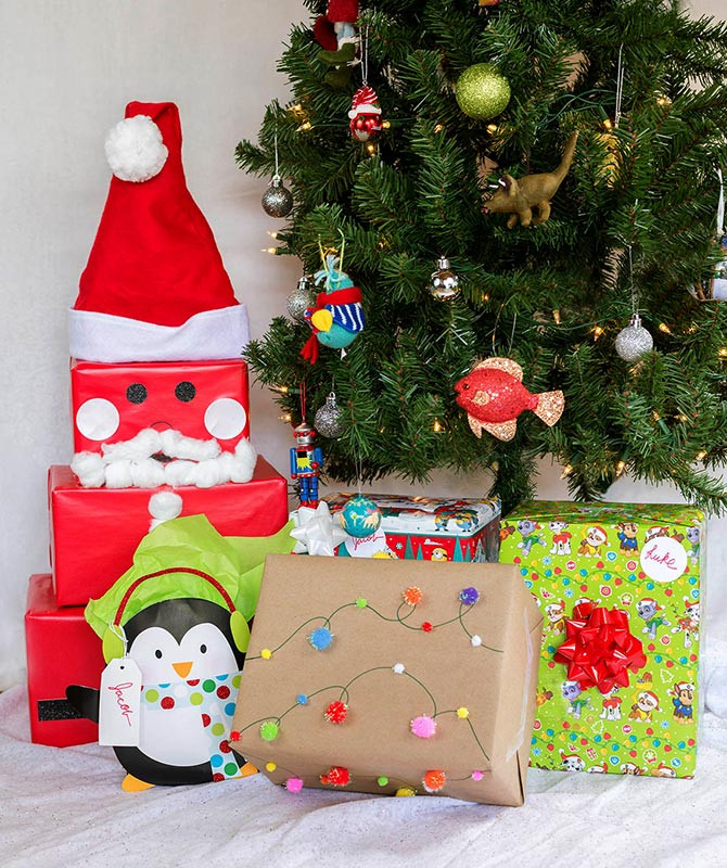 Santa Gift Ideas For Kids
 6 Easy Holiday Gift Wrapping Ideas Walmart