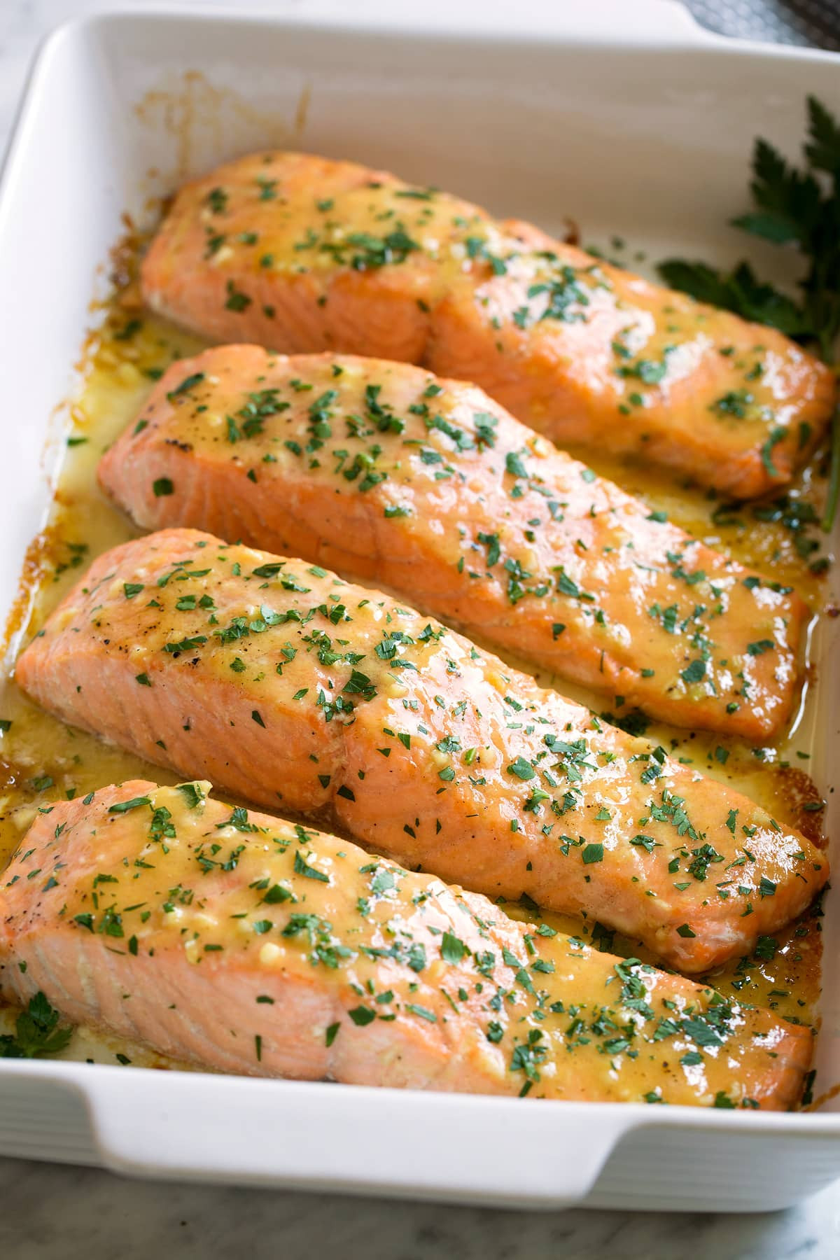 Sauces For Baked Salmon
 Baked Salmon with Buttery Honey Mustard Sauce Cooking