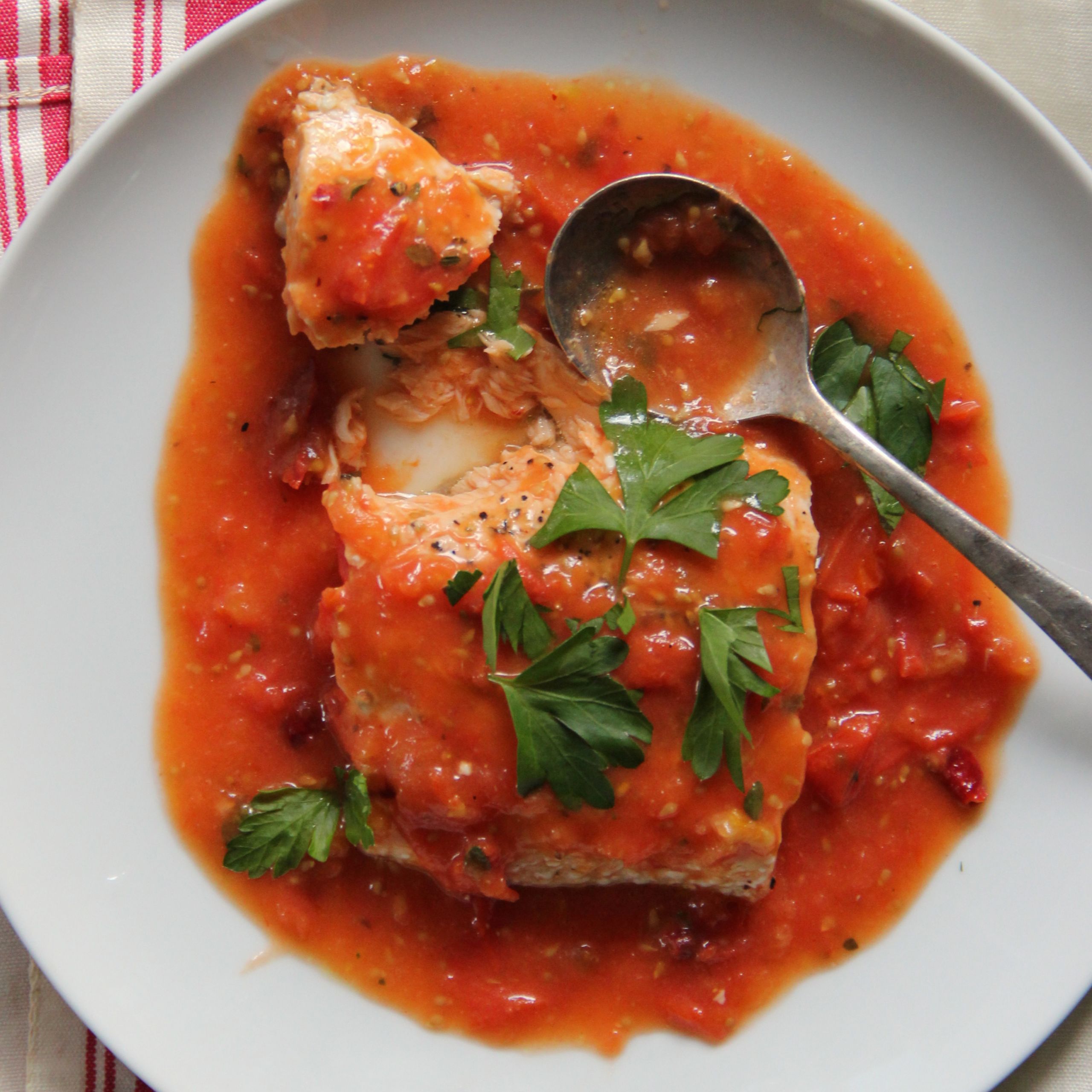 Sauces For Baked Salmon
 Slow Baked Salmon in Fresh Tomato Sauce Recipe Ian