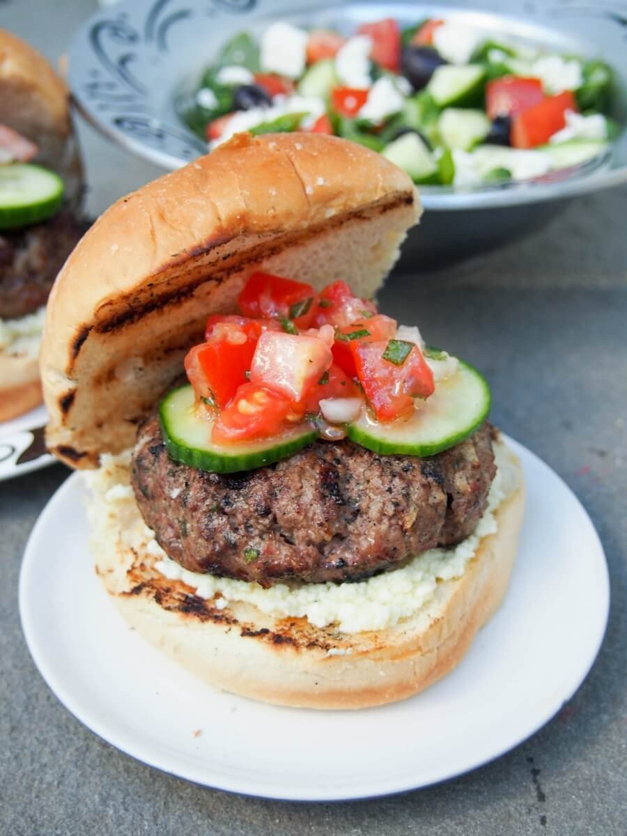 Sauces For Lamb Burgers
 Lamb burgers with feta sauce and minted tomato salsa