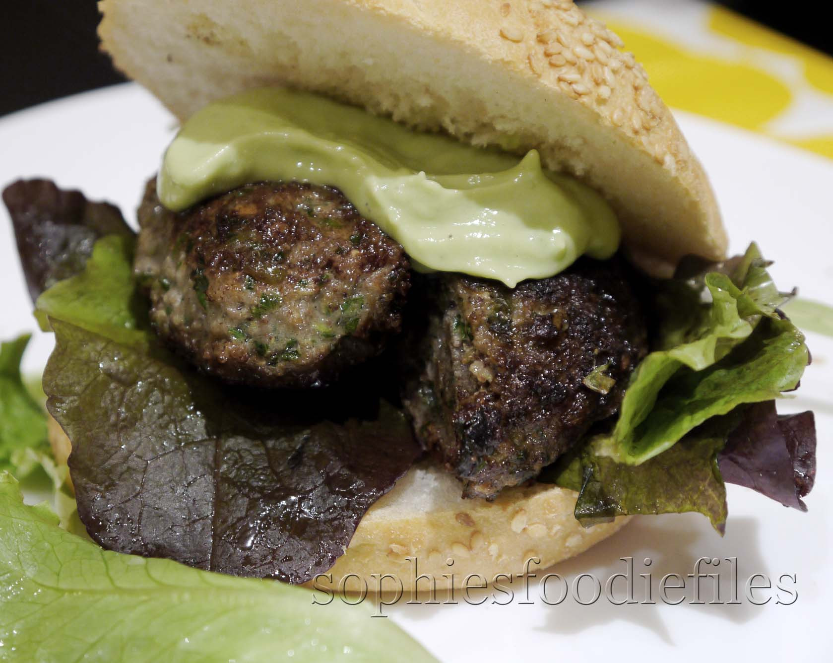 Sauces For Lamb Burgers
 Lamb burgers with an avocado yoghurt sauce – Sophie s