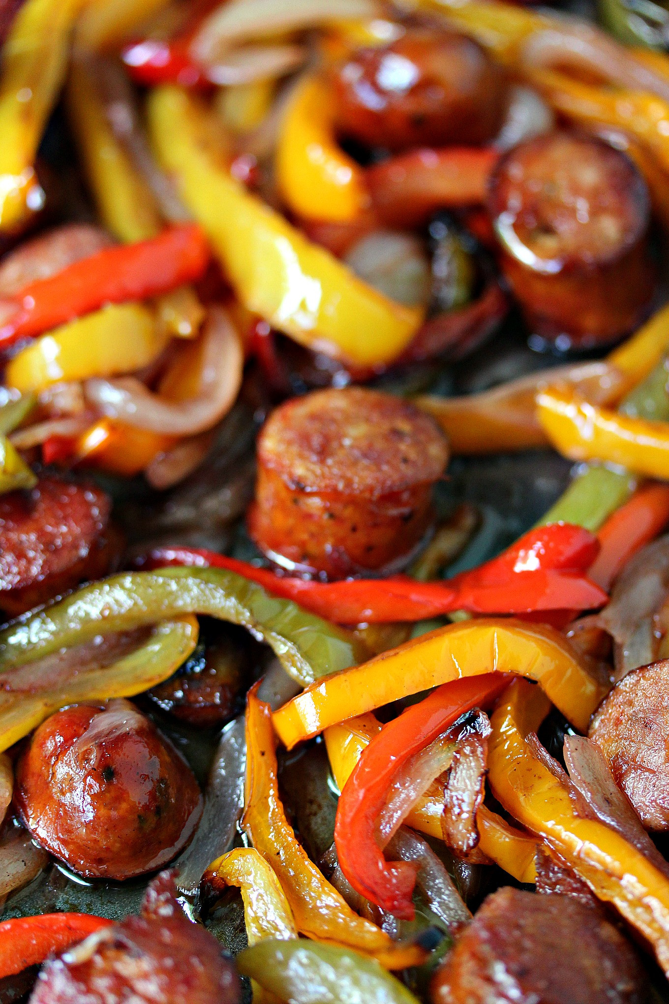 Sausage Sheet Pan Dinner
 Sheet Pan Sausage and Peppers