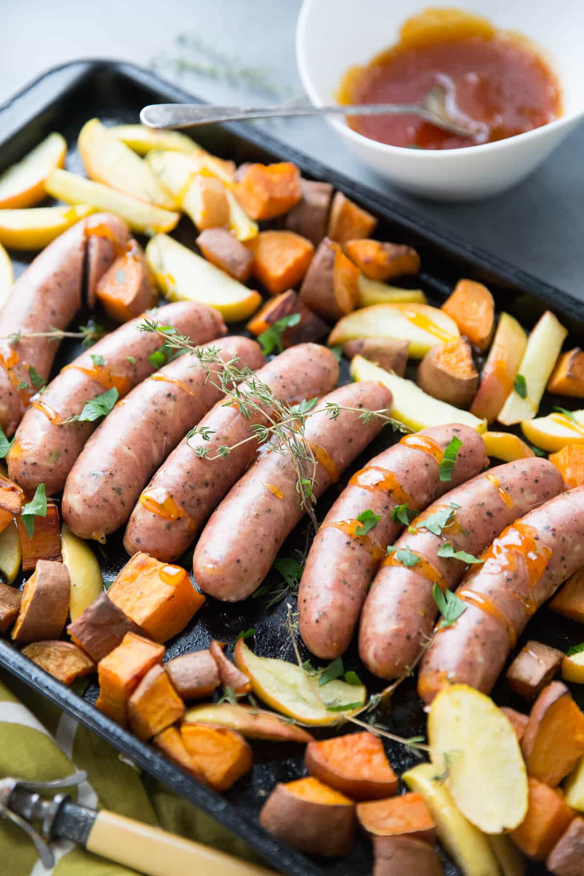 Sausage Sheet Pan Dinner
 Sheet Pan Sausage Dinner