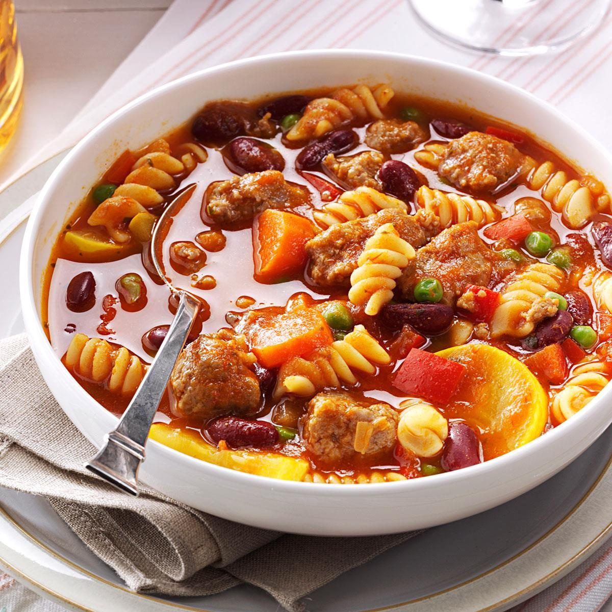 Sausage Stew Recipes
 Sausage Pasta Stew Recipe