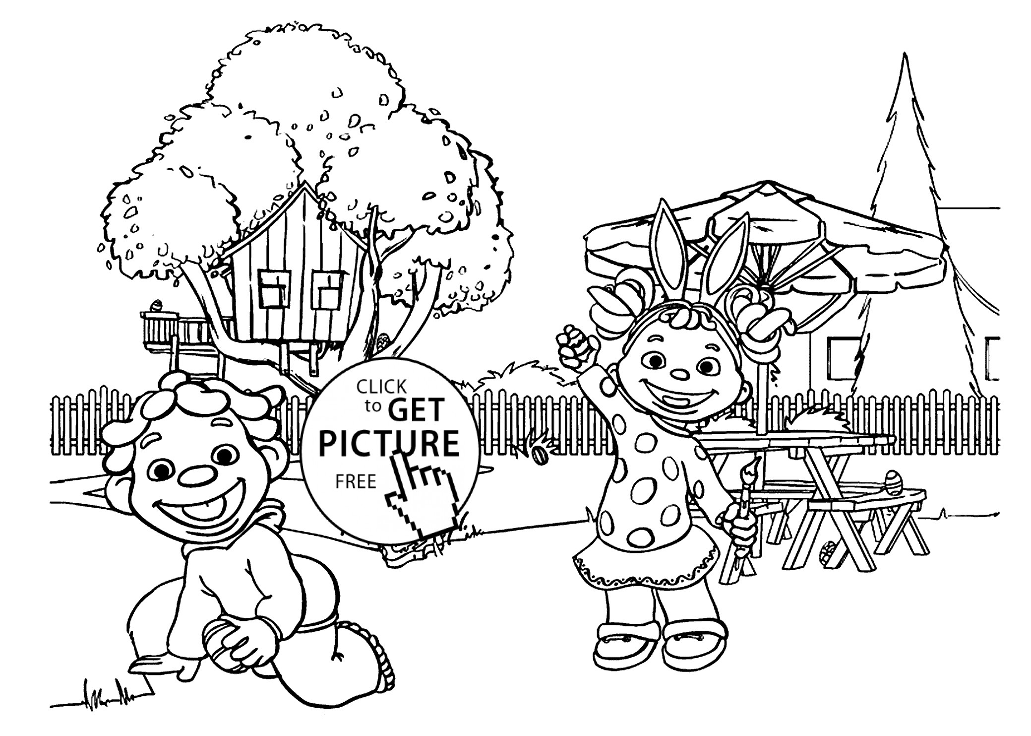 Science Coloring Pages For Kids
 Sid looking for eggs coloring pages for kids printable