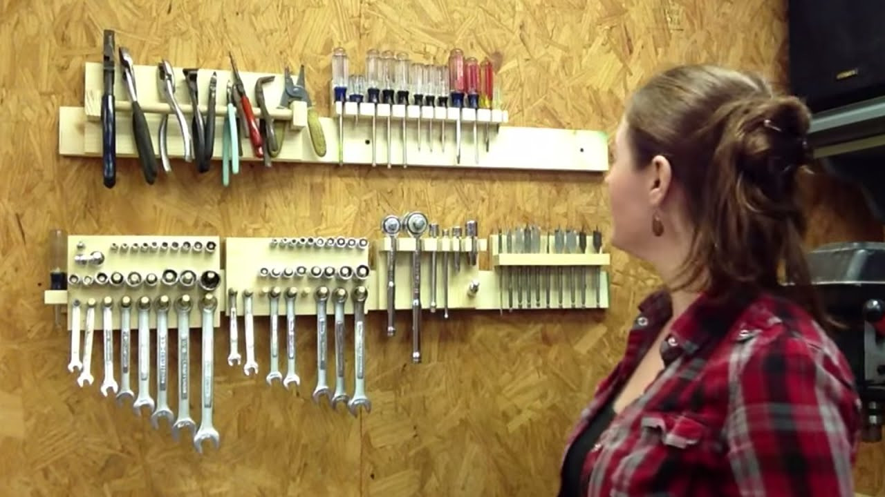 Screwdriver Organizer DIY
 DIY Hand Tool Storage System