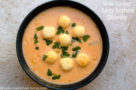 Seafood Chowder Slow Cooker
 Slow Cooker Spicy Seafood Chowder Just 2 WW Freestyle