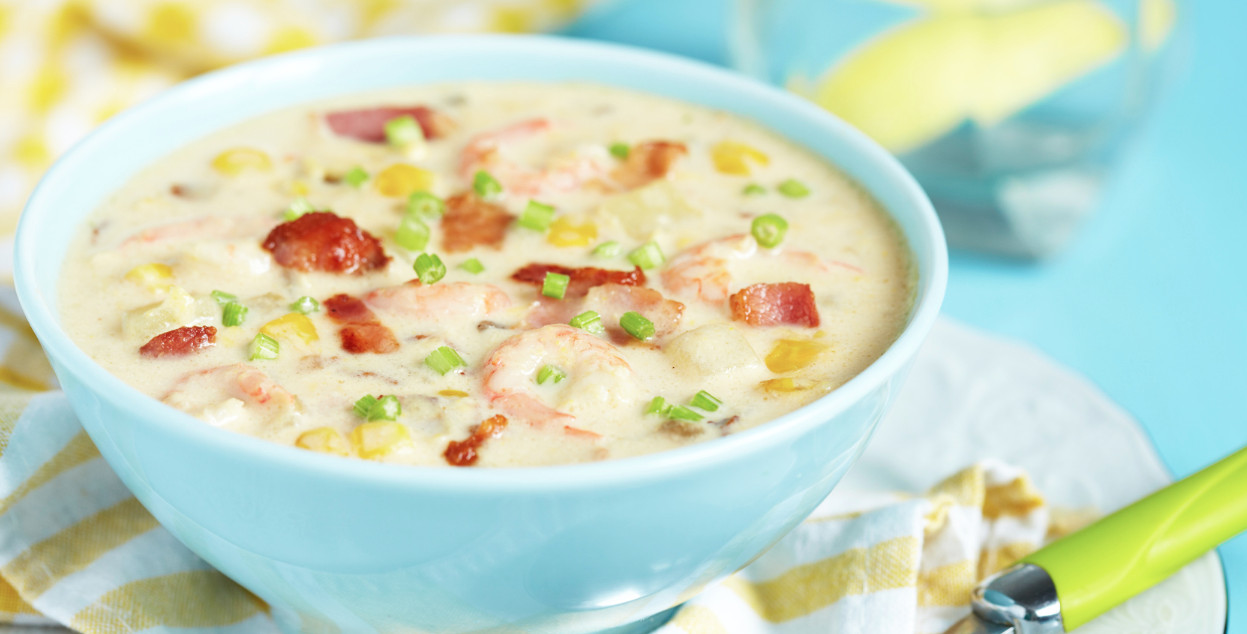 Seafood Chowder Slow Cooker
 Slow Cooker Seafood and Bacon Chowder Get Crocked Slow