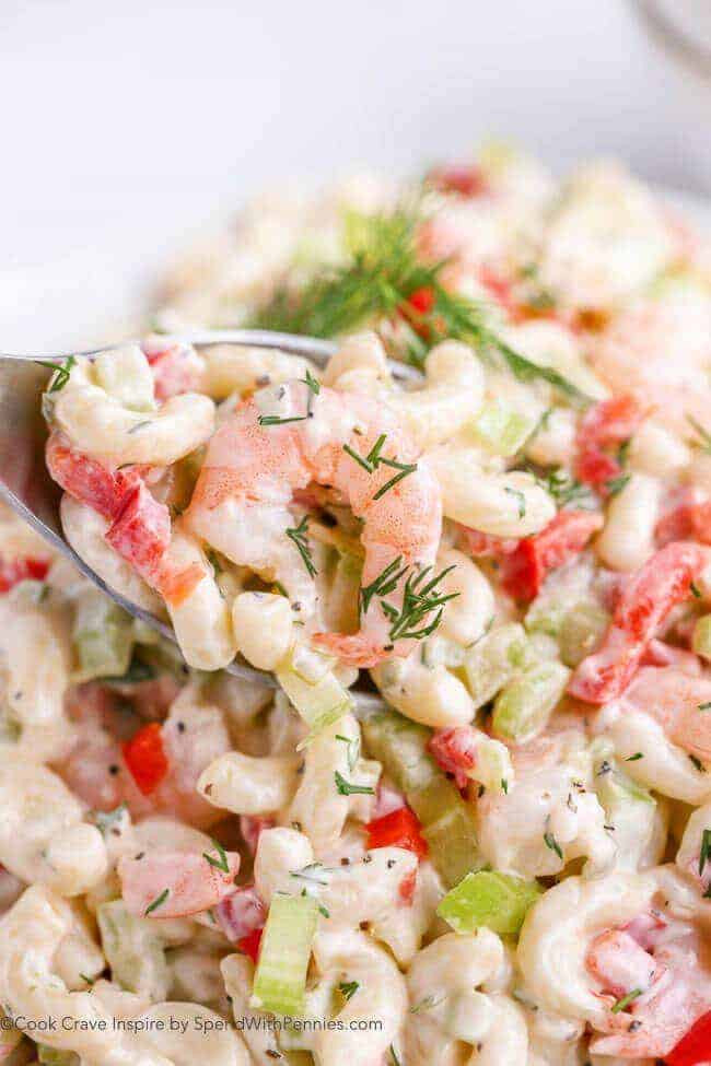 Seafood Pasta Salad Recipe
 Shrimp Pasta Salad Spend With Pennies