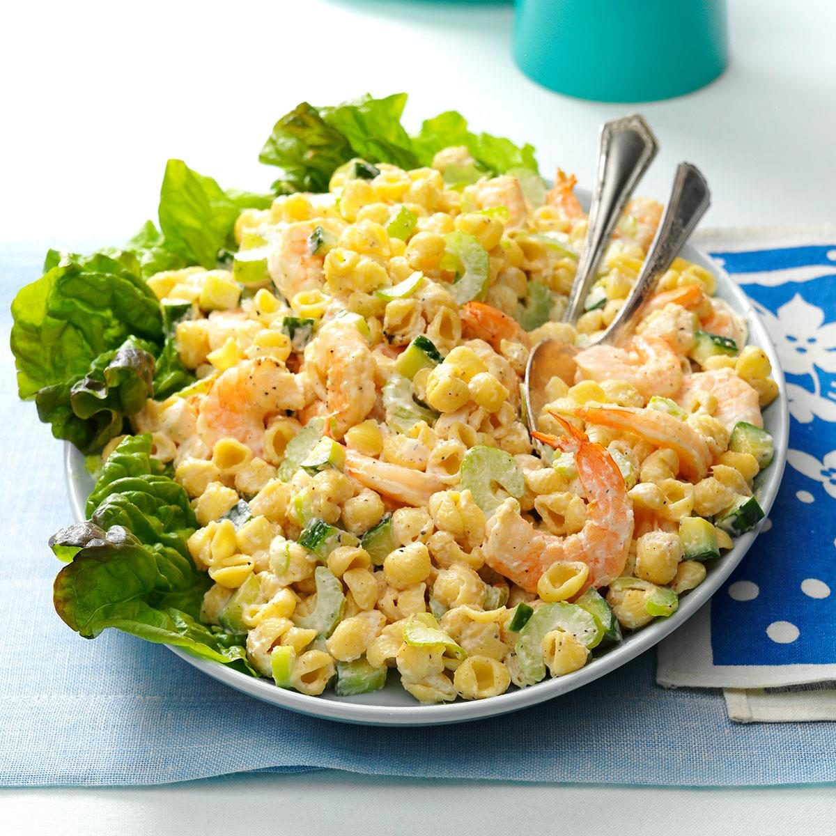 Seafood Pasta Salad Recipe
 Chilled Shrimp Pasta Salad Recipe