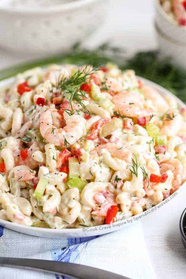 Seafood Pasta Salad Recipe
 Shrimp Pasta Salad Spend With Pennies
