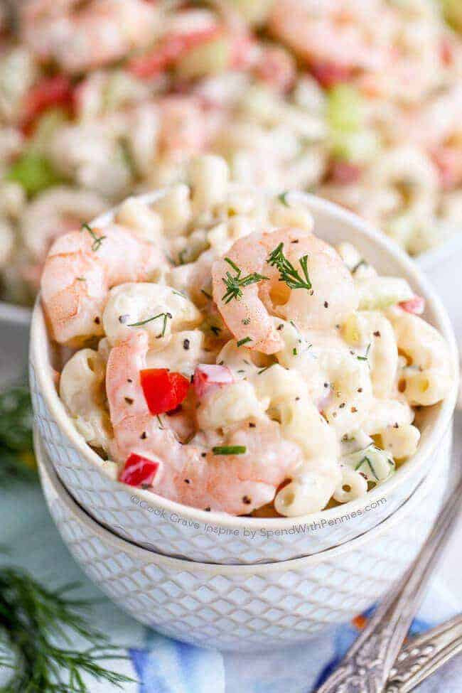 Seafood Pasta Salad Recipe
 Shrimp Pasta Salad Spend With Pennies
