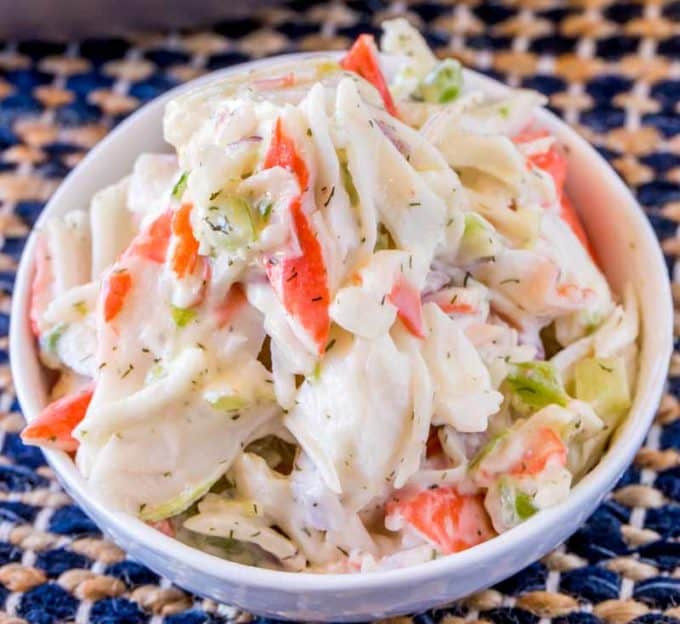 Seafood Pasta Salad Recipes Imitation Crab
 Crab Salad Seafood Salad Dinner then Dessert