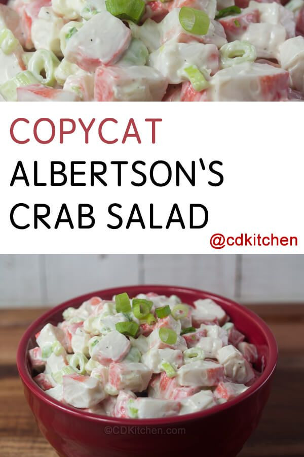 Seafood Pasta Salad Recipes Imitation Crab
 This crab salad made with imitation crab green onions