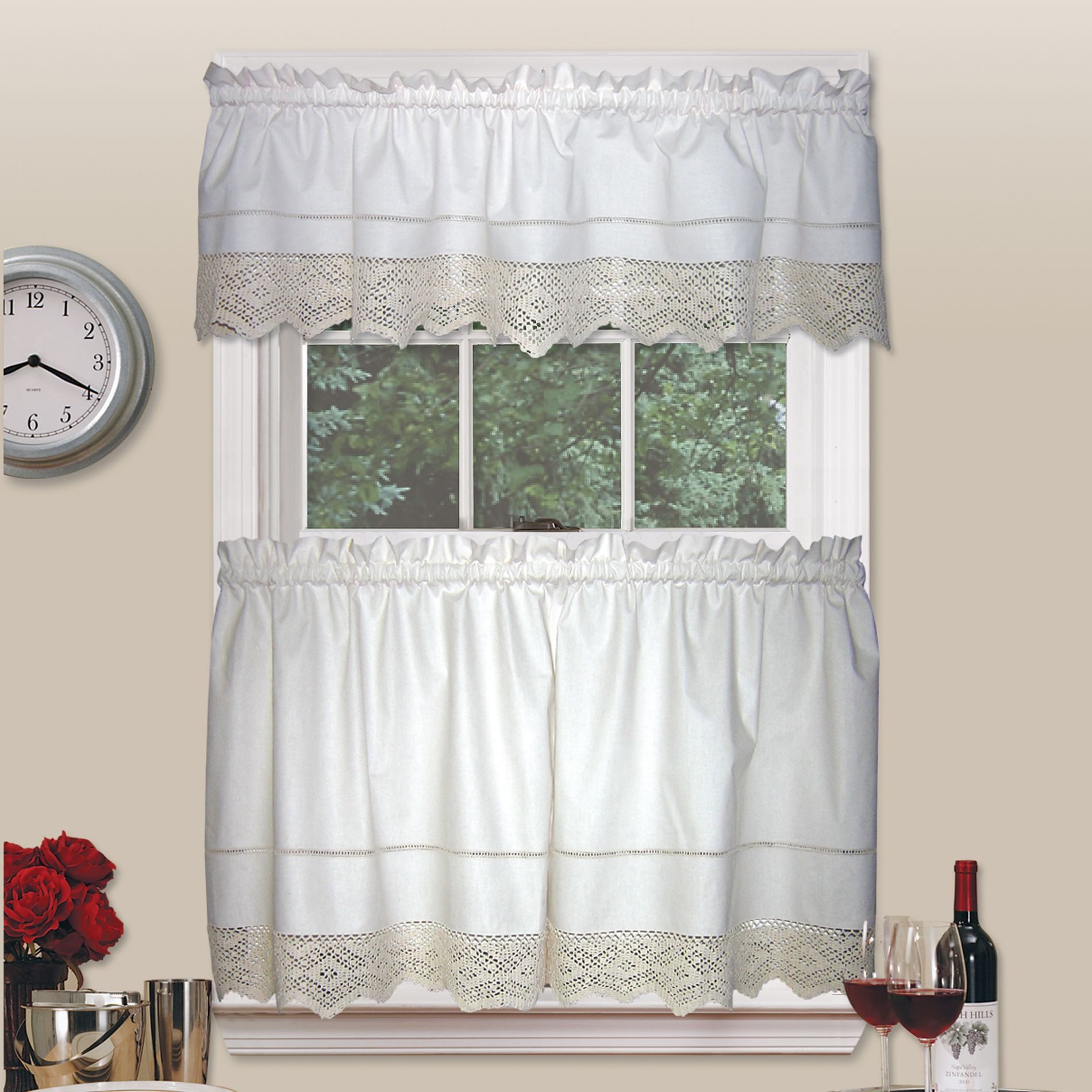 Sears Kitchen Curtains
 Kitchen Valance