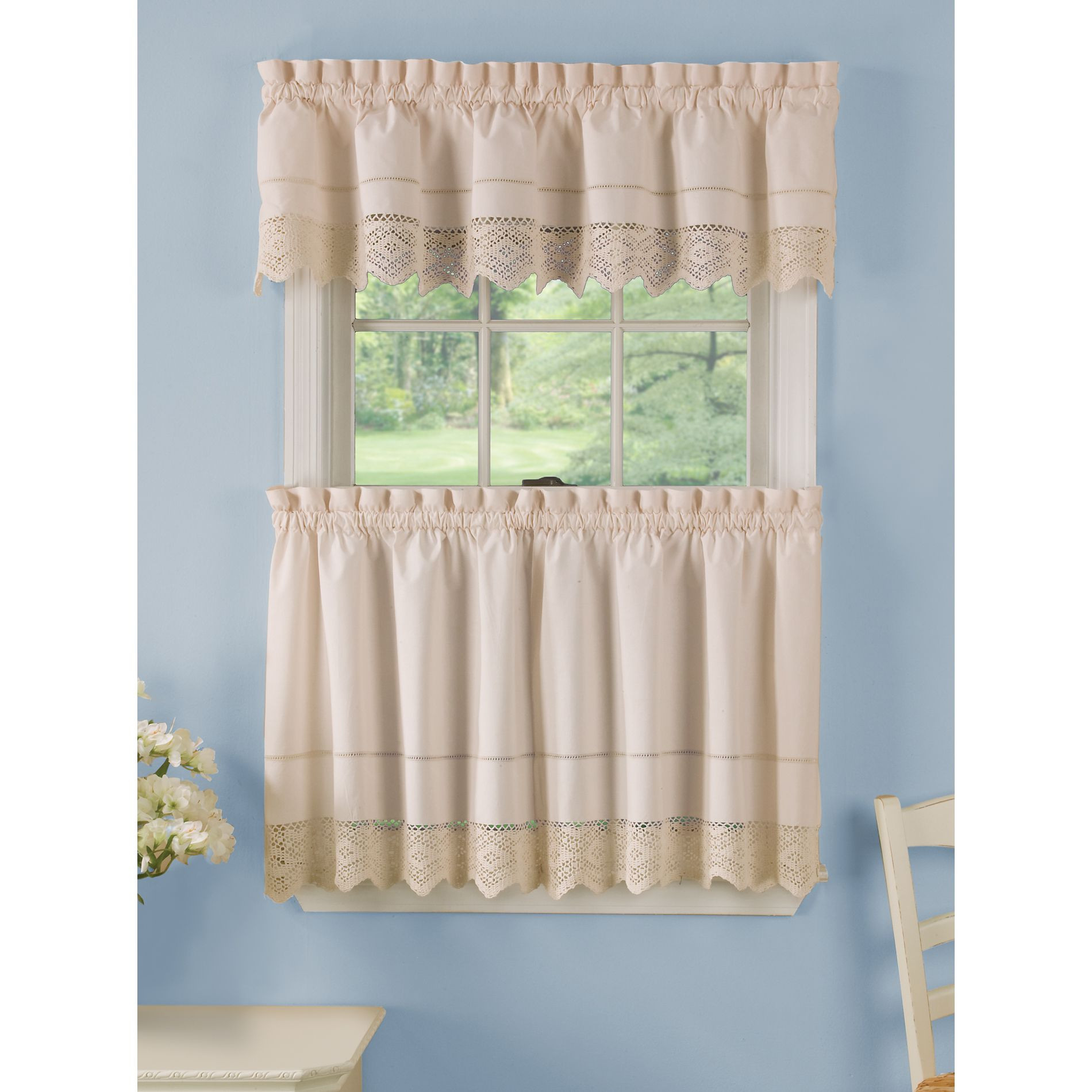 Sears Kitchen Curtains
 Tier Curtains