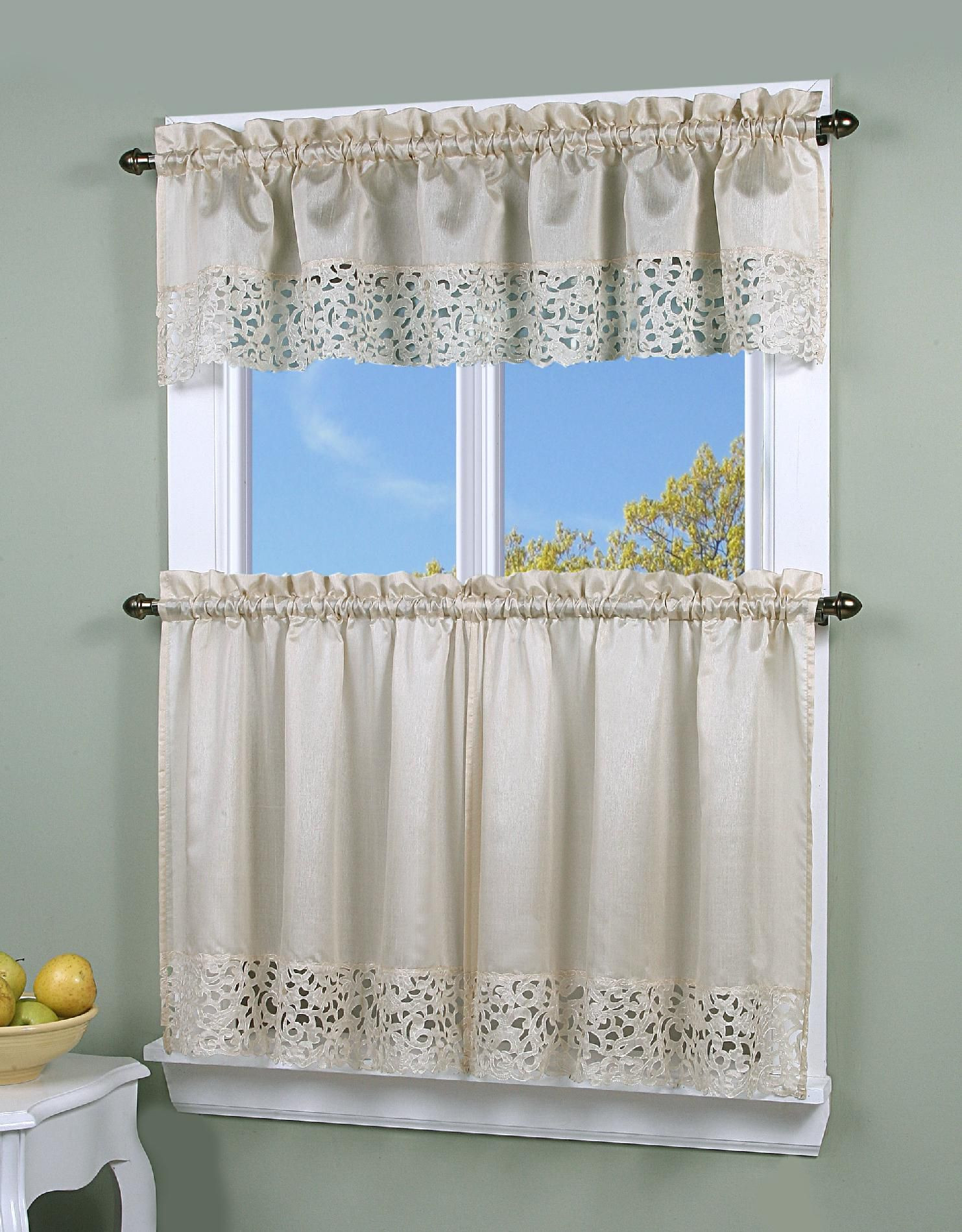 Sears Kitchen Curtains
 Kitchen Curtains Shop For Cafe Curtains For Your Home Sears