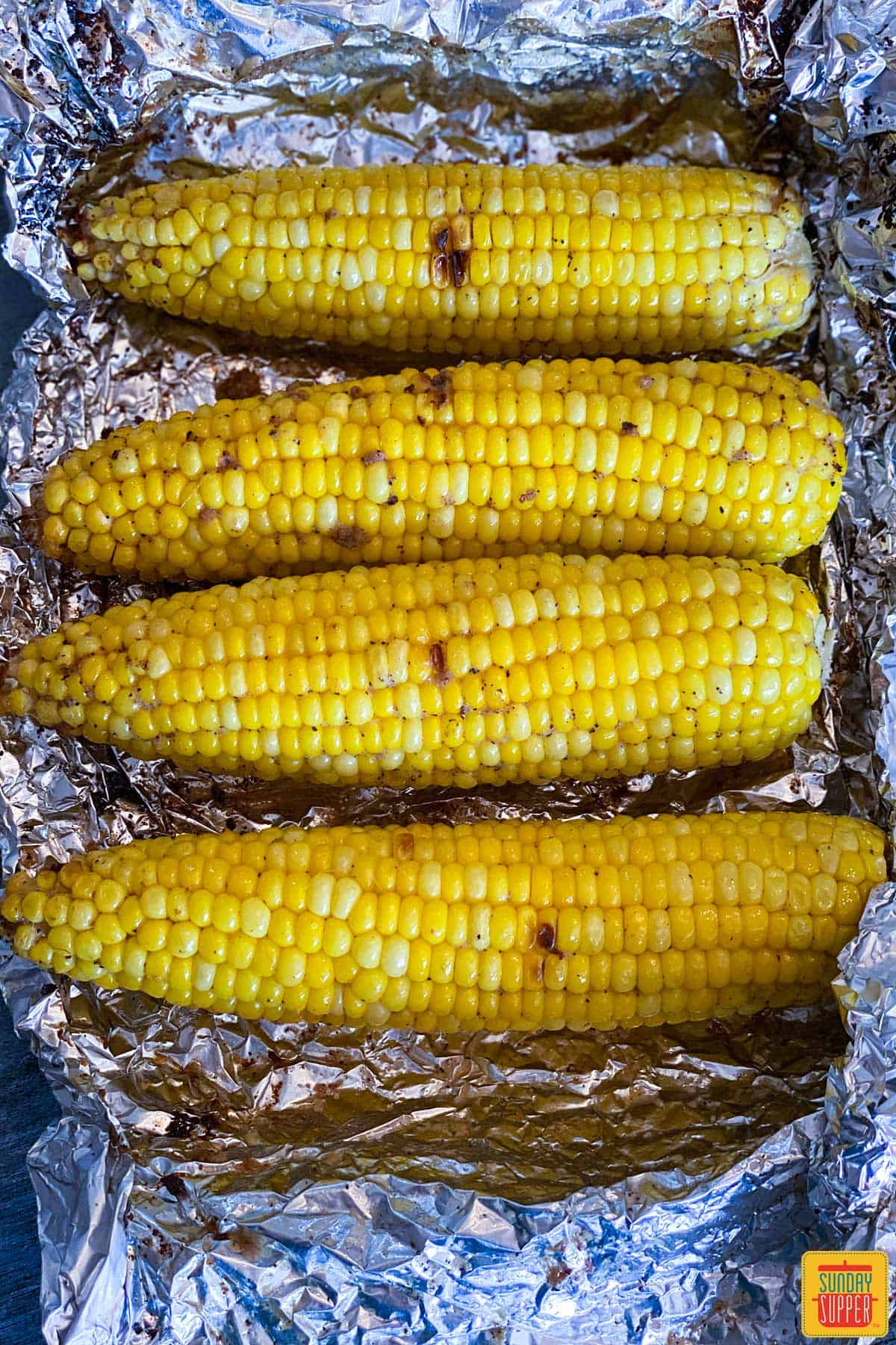 Seasoned Grilled Corn On The Cob In Foil
 How to Grill Corn on the Cob in Foil 🌽