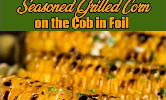 Seasoned Grilled Corn On The Cob In Foil
 Seasoned Grilled Corn The Cob In Foil imgproject