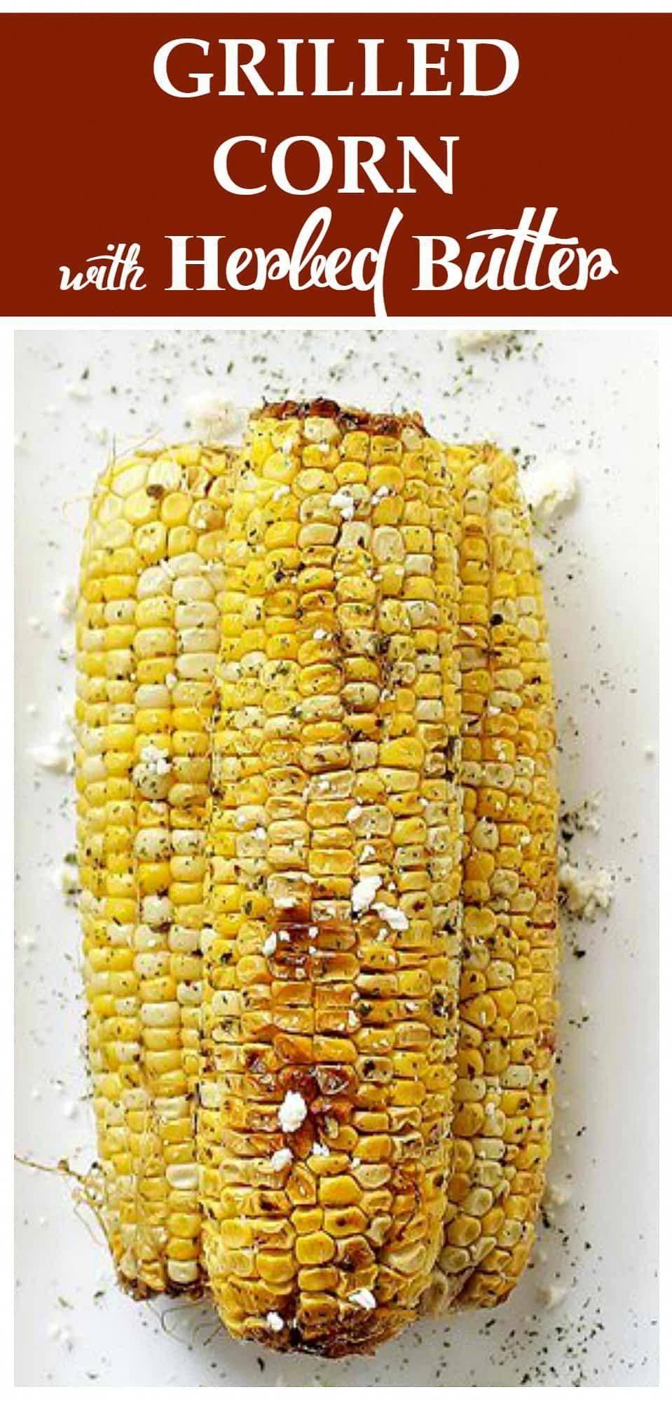 Seasoned Grilled Corn On The Cob In Foil
 Grilled Corn with Herbed Butter Fresh corn on the cob