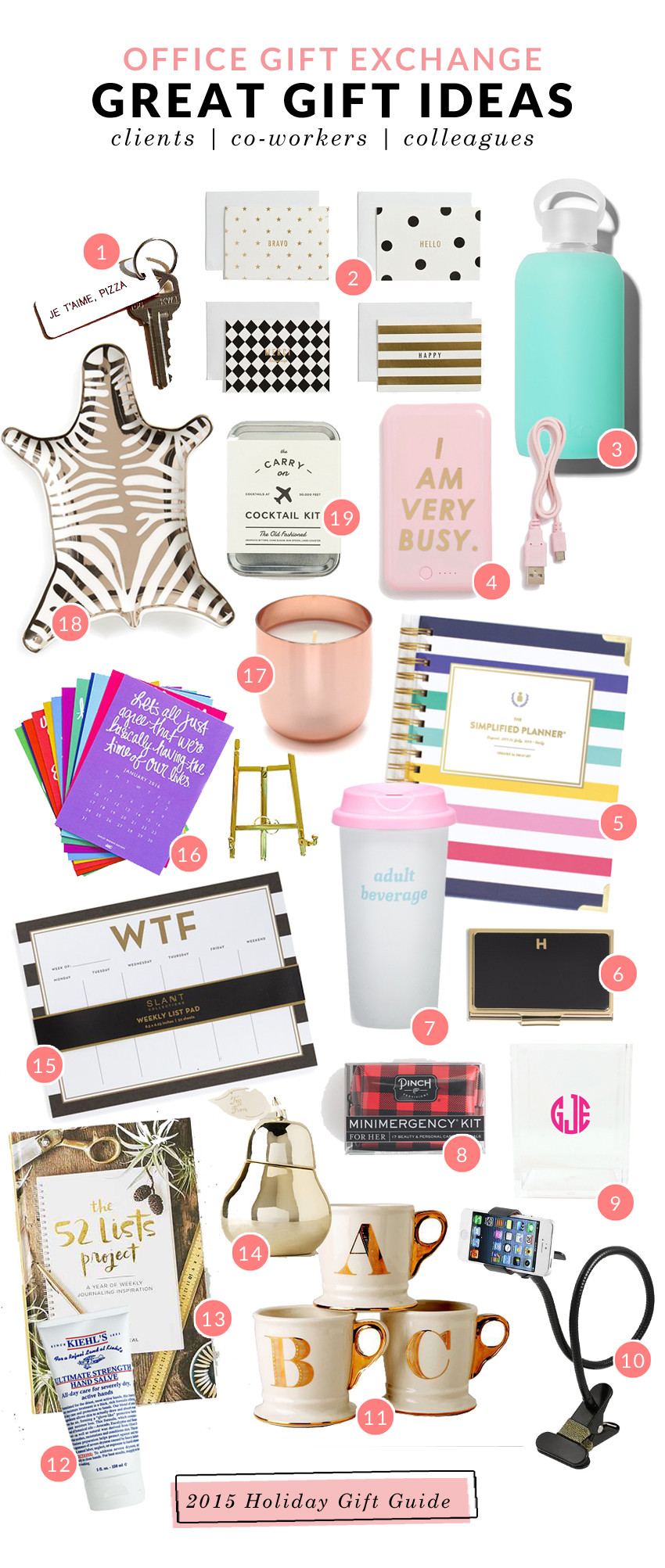 Secret Santa Gift Ideas For Girls
 Great Secret Santa Gift Ideas for Co workers or Clients