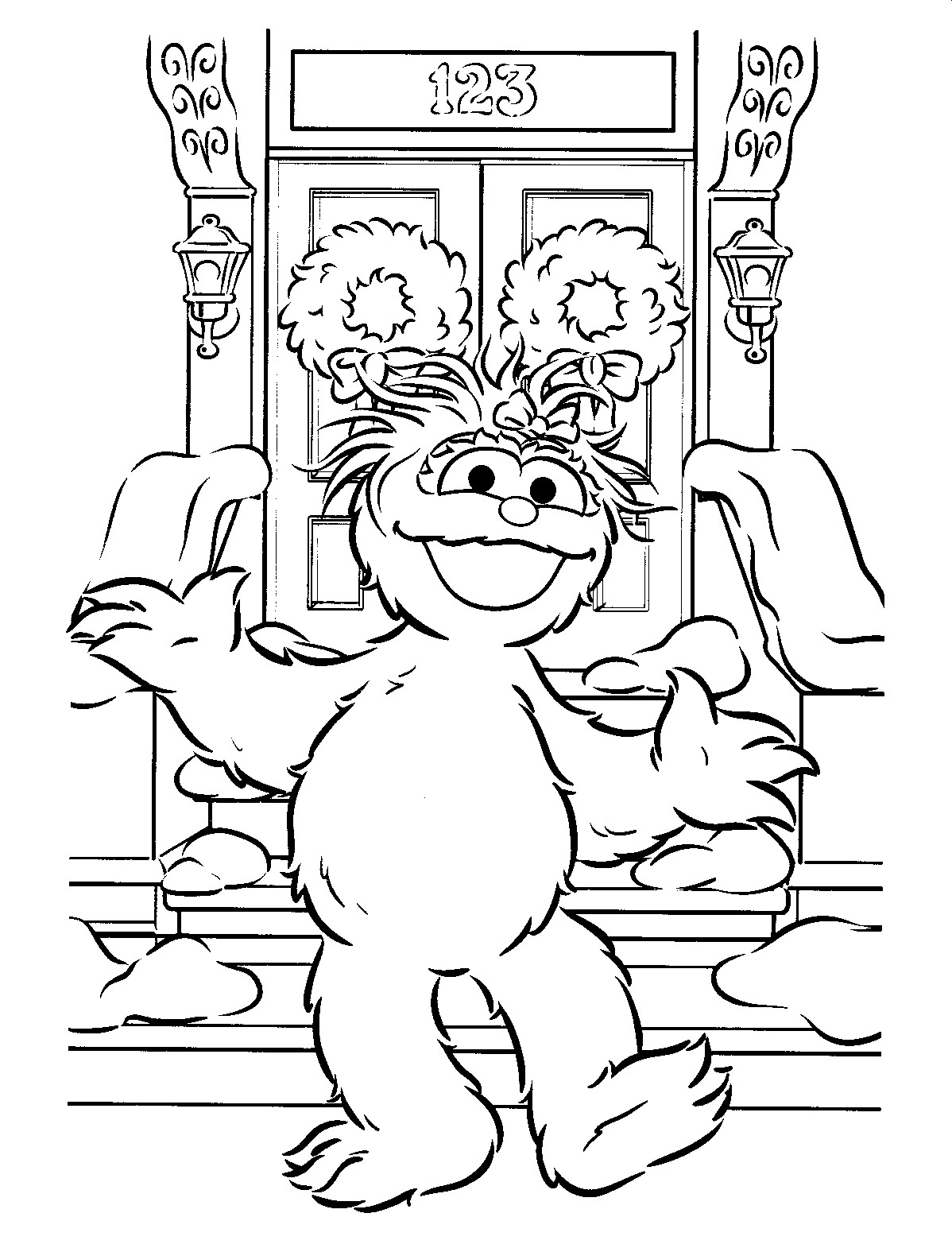 Sesame Street Printable Coloring Pages
 Sesame Street Coloring Pages