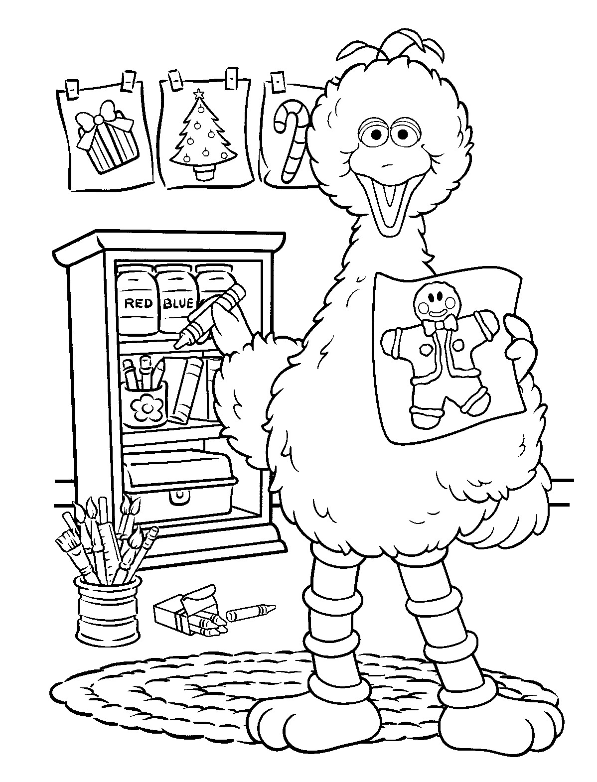 Sesame Street Printable Coloring Pages
 Sesame Street Coloring Pages