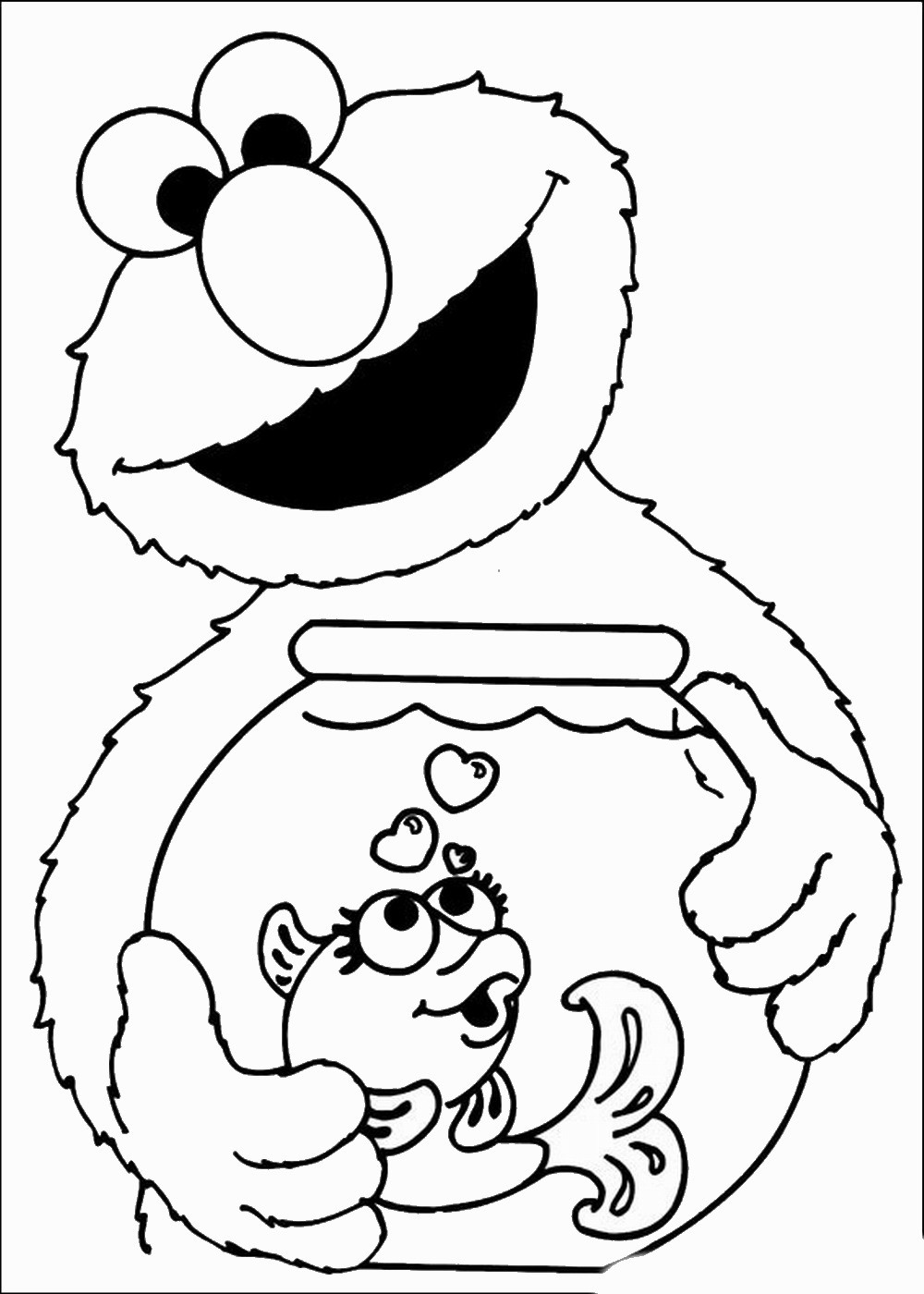 Sesame Street Printable Coloring Pages
 Sesame Street Coloring Pages