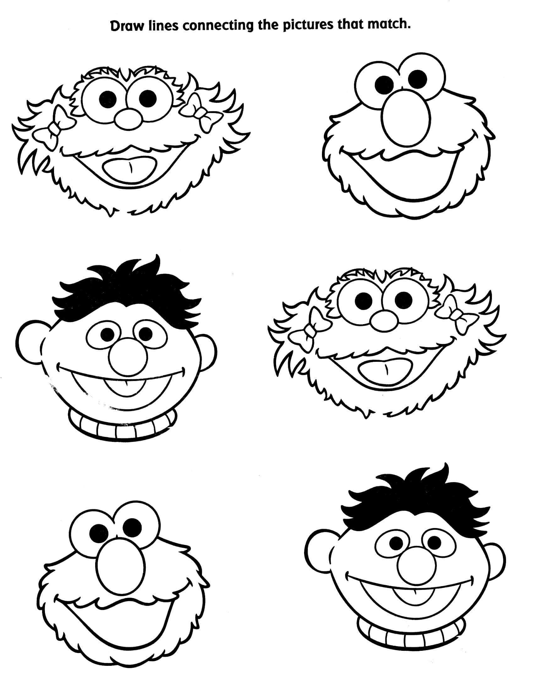 Sesame Street Printable Coloring Pages
 Sesame Street 14 – Coloringcolor