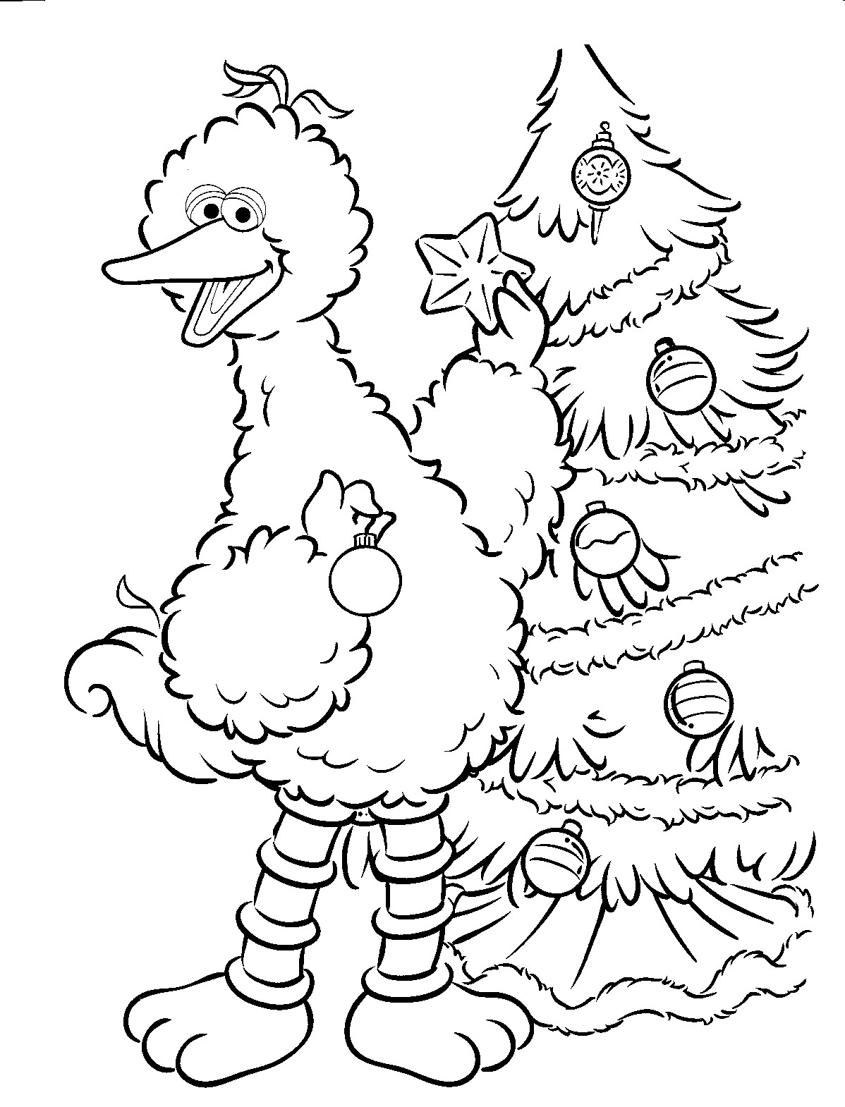 Sesame Street Printable Coloring Pages
 Sesame Street Coloring Pages Kidsuki