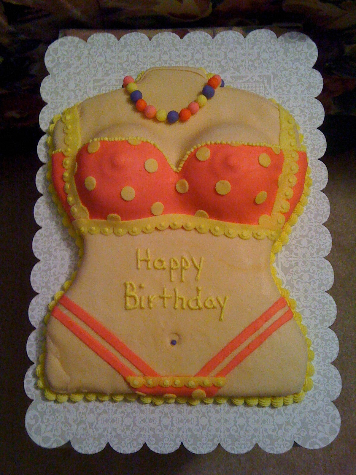 Sexy Birthday Cakes
 Fancy Frosting y Birthday Cake