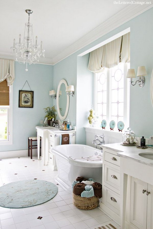 Shabby Chic Bathroom Lighting
 50 Amazing Shabby Chic Bathroom Ideas