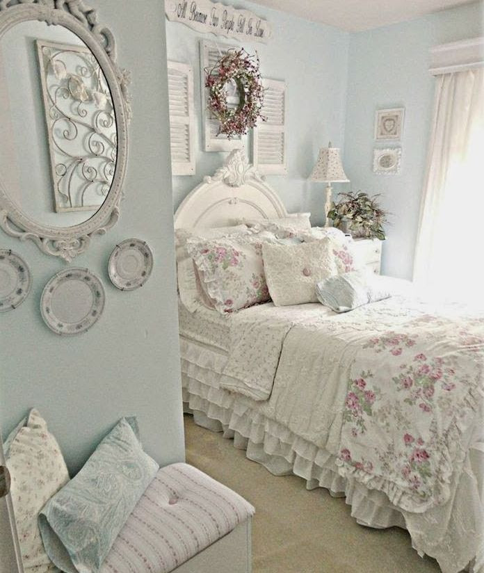 Shabby Chic Bedroom Curtains
 33 Sweet Shabby Chic Bedroom Décor Ideas