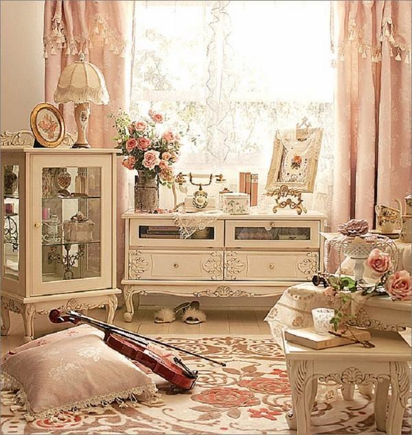 Shabby Chic Bedroom Curtains
 Shabby chic curtains –elegance and romantic atmosphere in